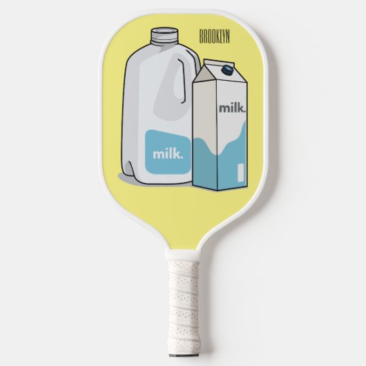 Abbildung des Cartoon Pickleball Schläger (Vorderseite)