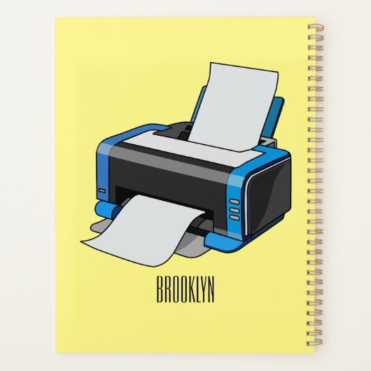 Abbildung des Cartoon Planer (Rückseite)