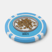 Abbildung des Cartoon Pokerchips (Einzeln)
