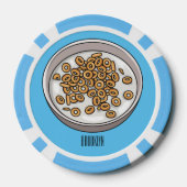 Abbildung des Cartoon Pokerchips (Rückseite)
