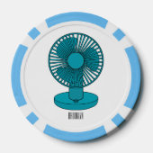 Abbildung des Cartoon Pokerchips (Rückseite)