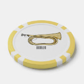 Abbildung des Cartoon Pokerchips (Einzeln)