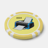 Abbildung des Cartoon Pokerchips (Einzeln)