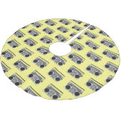 Abbildung des Cartoon Polyester Weihnachtsbaumdecke (Schrägansicht)