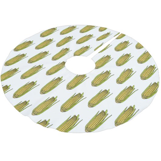 Abbildung des Cartoon Polyester Weihnachtsbaumdecke (Schrägansicht)