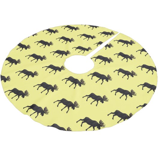 Abbildung des Cartoon Polyester Weihnachtsbaumdecke (Schrägansicht)