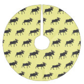 Abbildung des Cartoon Polyester Weihnachtsbaumdecke (Vorderseite)