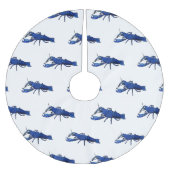 Abbildung des Cartoon Polyester Weihnachtsbaumdecke (Vorderseite)