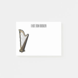 Abbildung des Cartoon Post-it Klebezettel