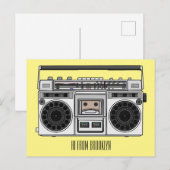 Abbildung des Cartoon Postkarte (Vorne/Hinten)