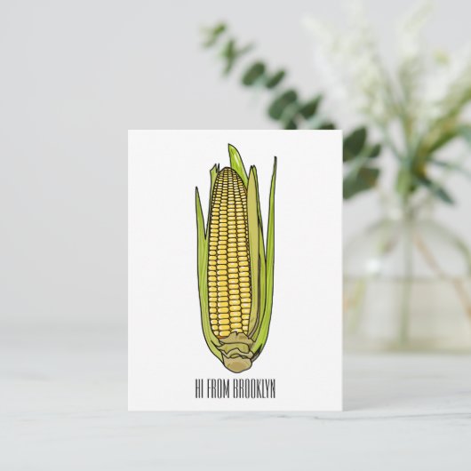 Abbildung des Cartoon Postkarte (Stehend Vorderseite)