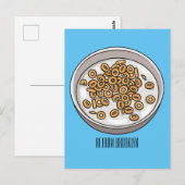 Abbildung des Cartoon Postkarte (Vorne/Hinten)