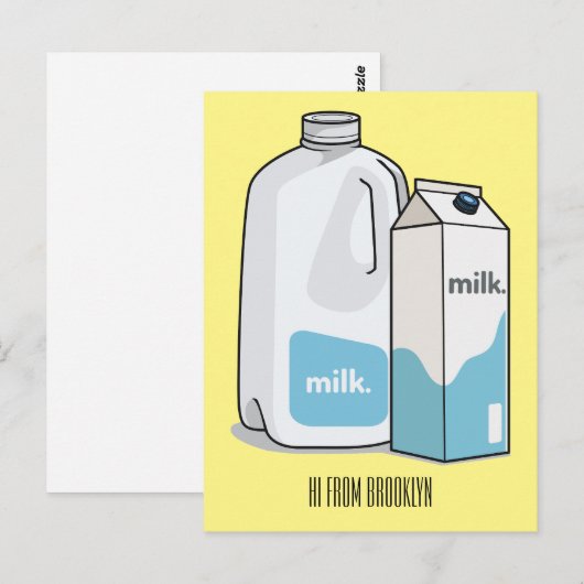 Abbildung des Cartoon Postkarte (Vorne/Hinten)