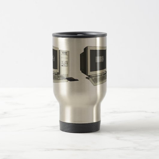 Abbildung des Cartoon Reisebecher (Mittel)