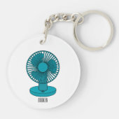 Abbildung des Cartoon Schlüsselanhänger (Rückseite)