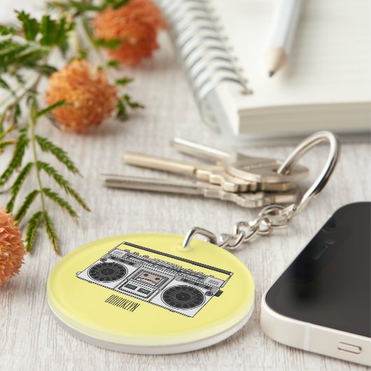 Abbildung des Cartoon Schlüsselanhänger (Vorderseite rechts)