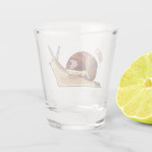 Abbildung des Cartoon Schnapsglas (Rückseite)