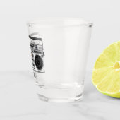 Abbildung des Cartoon Schnapsglas (Rechts)