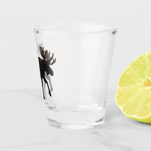 Abbildung des Cartoon Schnapsglas (Rechts)