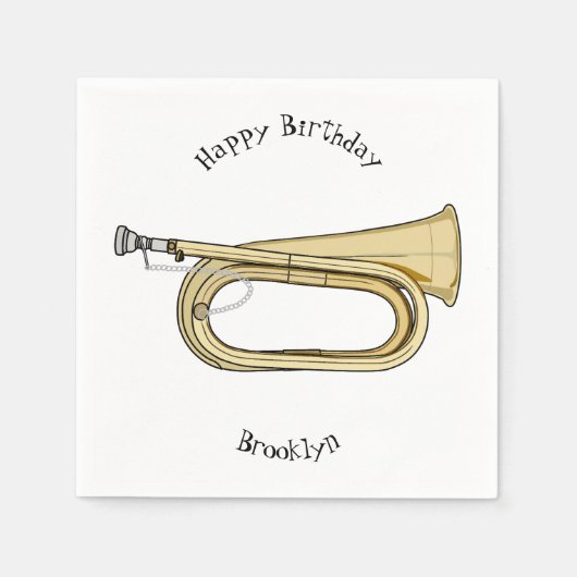 Abbildung des Cartoon Serviette (Vorderseite)