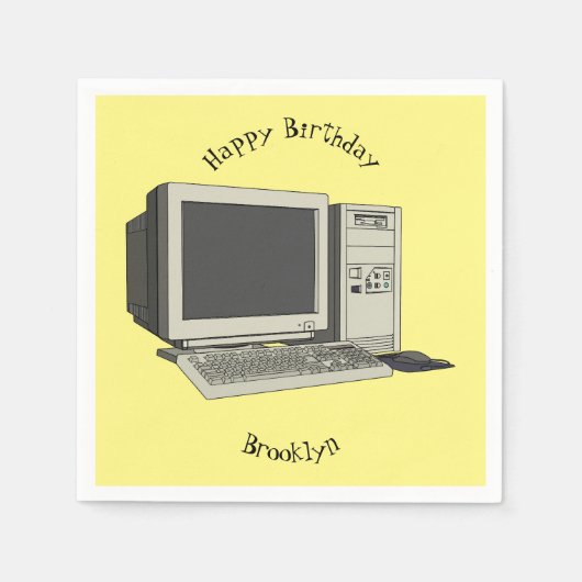 Abbildung des Cartoon Serviette (Vorderseite)