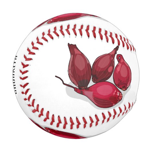 Abbildung des Cartoon Shallot Baseball (Vorderseite Links)