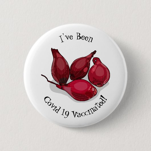 Abbildung des Cartoon Shallot Button (Vorderseite)