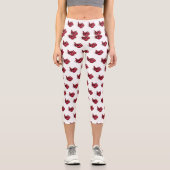 Abbildung des Cartoon Shallot Capri Leggings (Vorderseite)