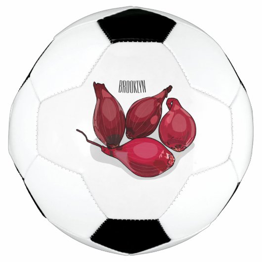 Abbildung des Cartoon Shallot Fußball (Vorderseite)