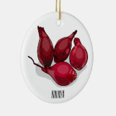 Abbildung des Cartoon Shallot Keramik Ornament (Rechts)