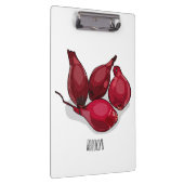 Abbildung des Cartoon Shallot Klemmbrett (Rechts)