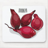 Abbildung des Cartoon Shallot Mousepad (Vorne)
