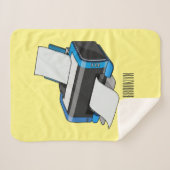 Abbildung des Cartoon Sherpadecke (Vorderseite (Horizontal))