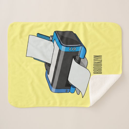 Abbildung des Cartoon Sherpadecke (Vorderseite (Horizontal))