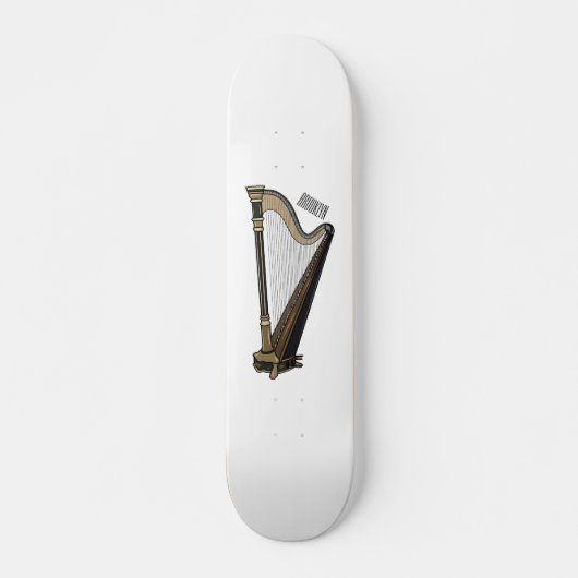 Abbildung des Cartoon Skateboard (Vorne)