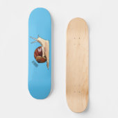Abbildung des Cartoon Skateboard (Vorderseite)