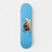 Abbildung des Cartoon Skateboard (Vorne)