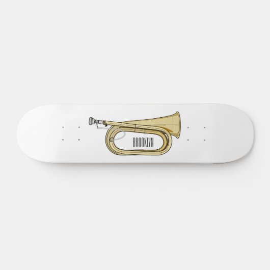 Abbildung des Cartoon Skateboard (Horizontal)