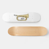 Abbildung des Cartoon Skateboard (Horizontal)