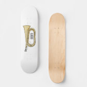 Abbildung des Cartoon Skateboard (Vorderseite)