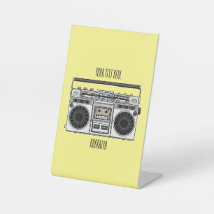 Abbildung des Cartoon Sockelschild