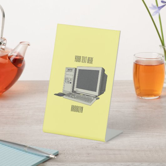 Abbildung des Cartoon Sockelschild (In SItu)