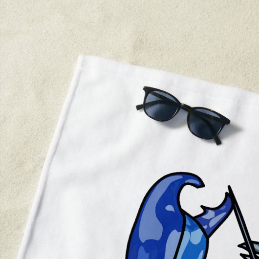 Abbildung des Cartoon Strandtuch (Beispiel)