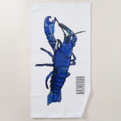 Abbildung des Cartoon Strandtuch (Vorderseite)