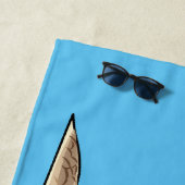 Abbildung des Cartoon Strandtuch (Beispiel)