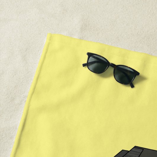 Abbildung des Cartoon Strandtuch (Beispiel)