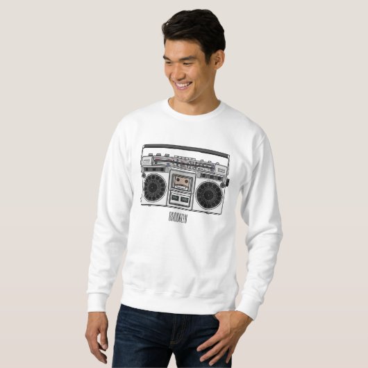 Abbildung des Cartoon Sweatshirt (Vorne ganz)