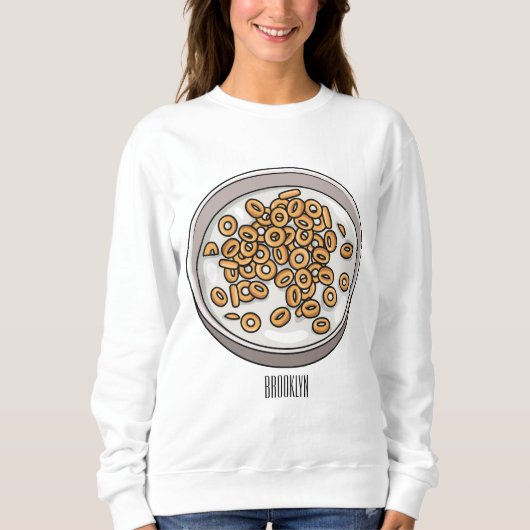 Abbildung des Cartoon Sweatshirt (Vorderseite)