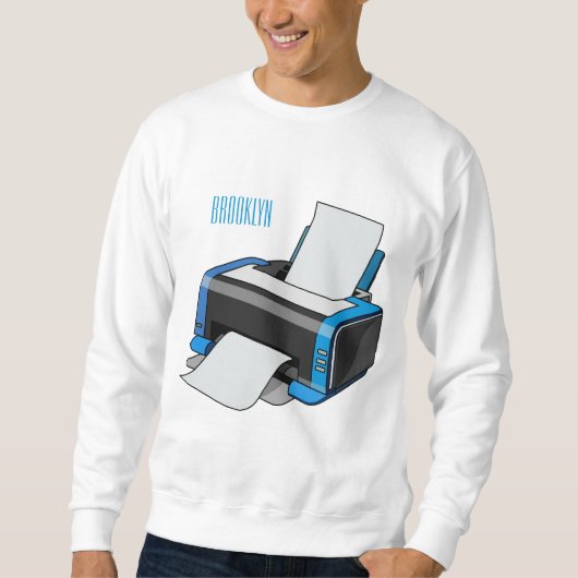 Abbildung des Cartoon Sweatshirt (Vorderseite)