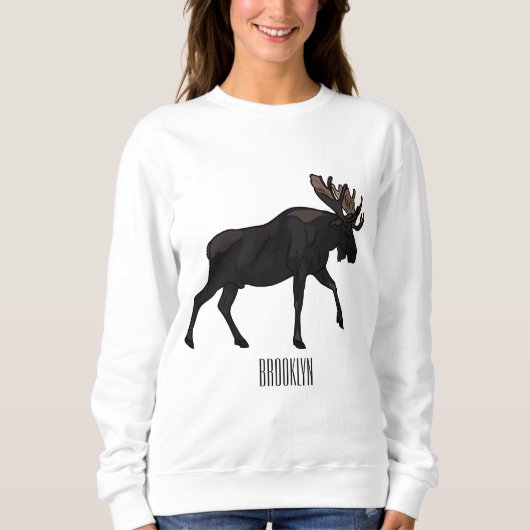 Abbildung des Cartoon Sweatshirt (Vorderseite)